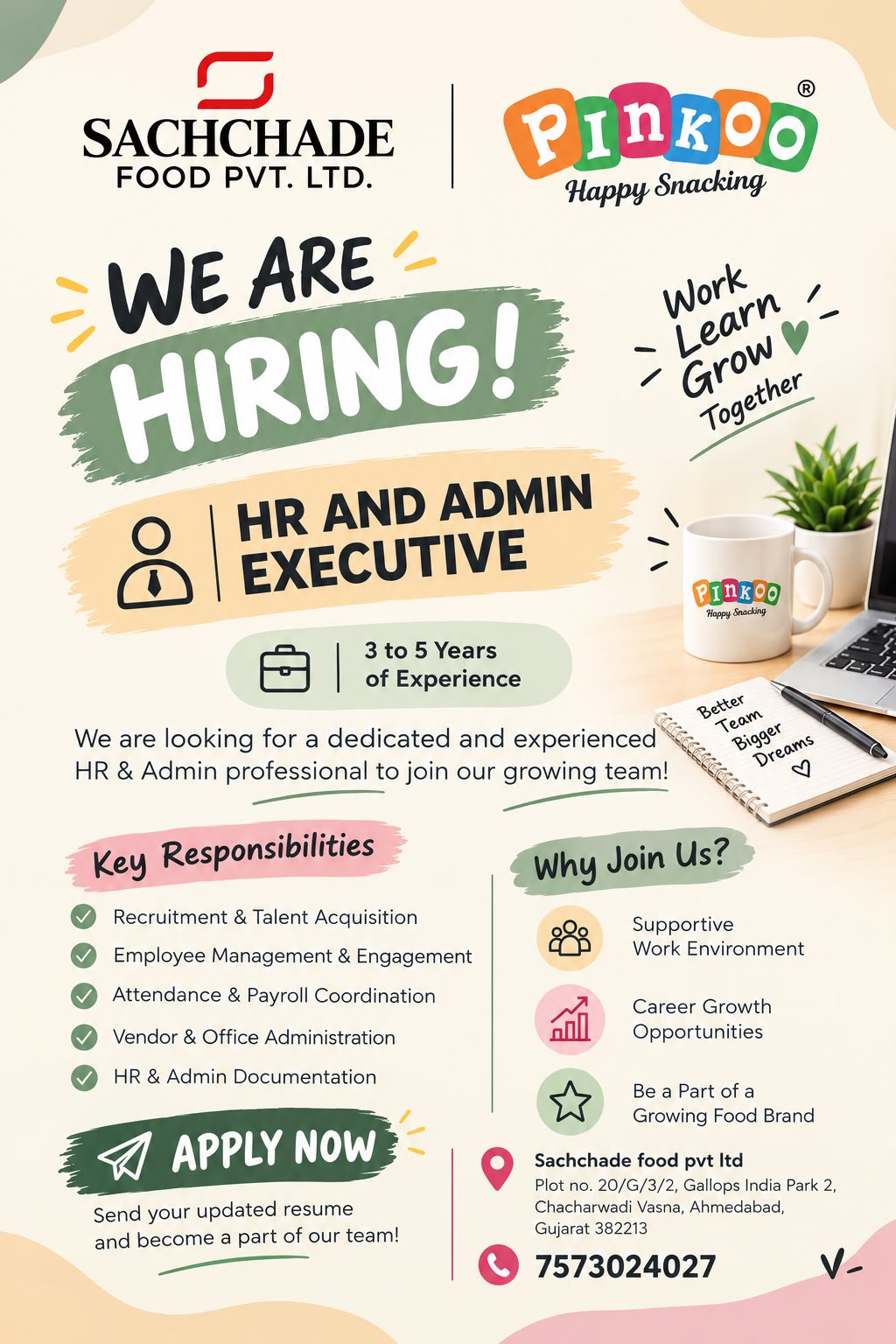 Hiring Image Front